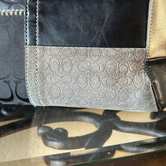 Coach Bleecker Legacy Patchwork Shoulder Bag - Picture 7 of 8